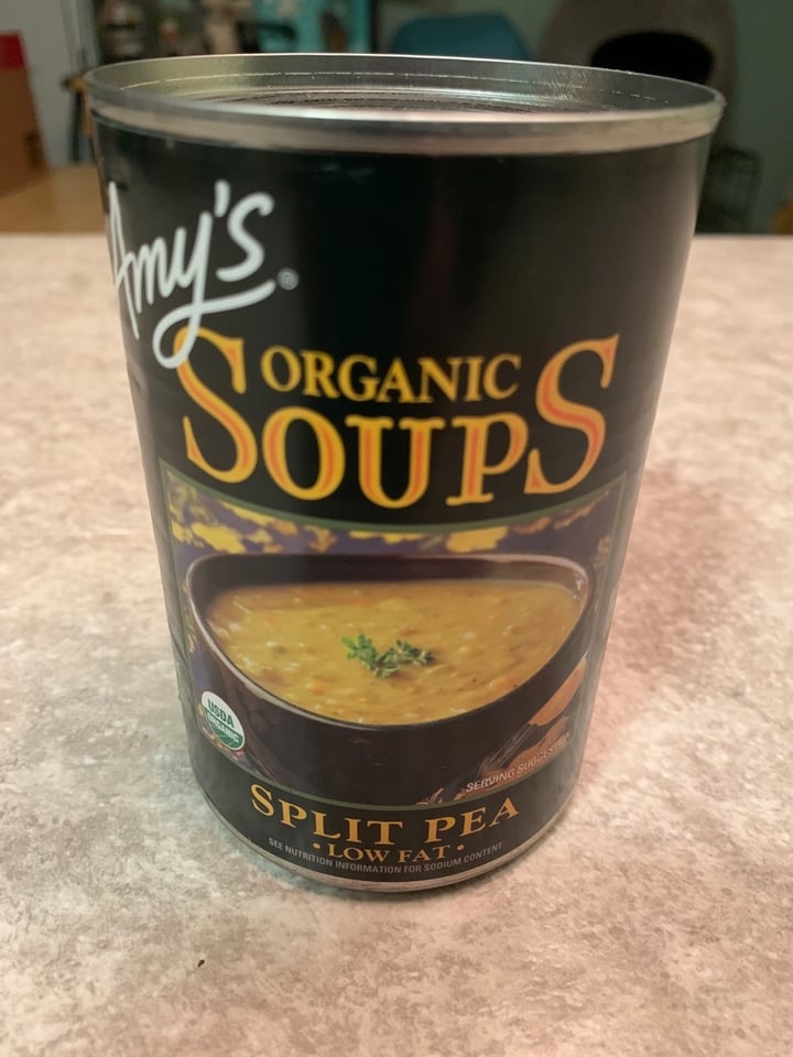 photo of Amy’s Amy’s Organic Split Pea Soup shared by @julieschultz54 on  31 Dec 2019 - review