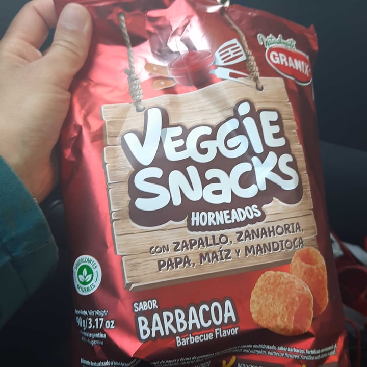 photo of Veggie snacks Veggie Snacks Sabor Barbacoa shared by @lurethemwithfood on  09 Oct 2022 - review