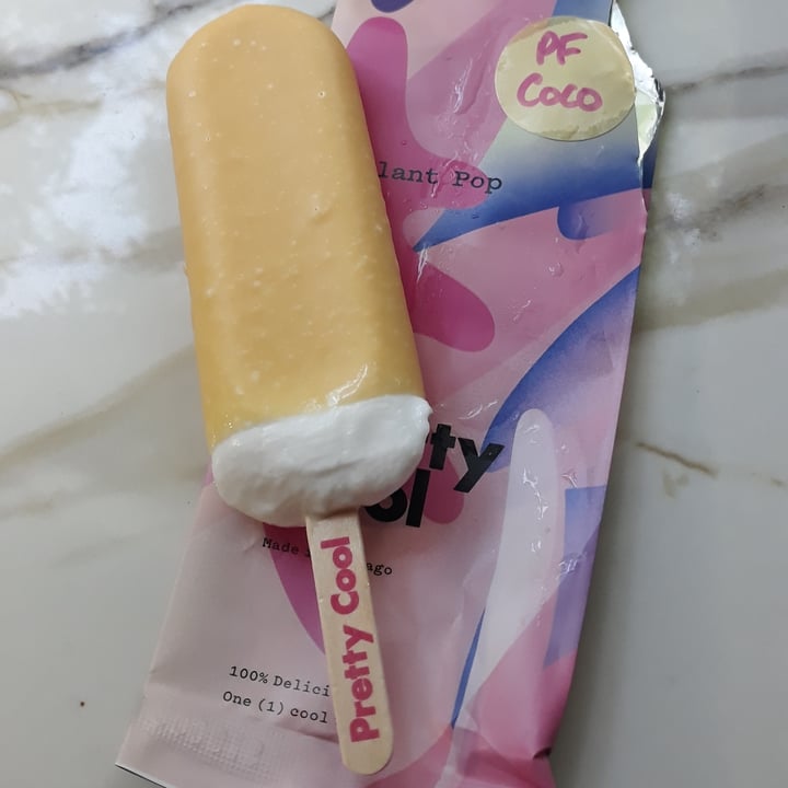 review photo of Pretty Cool Ice Cream Passionfruit Coconut (vegan) shared by @gettewilson on 22 Jun 2020 - review