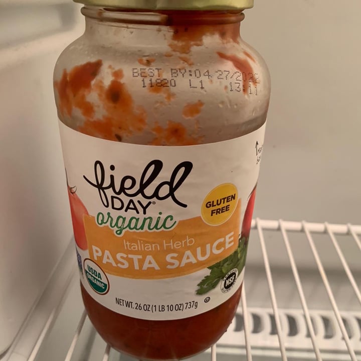 photo of Field Day Field Day Organic Garden Vegetable Sauce shared by @michkaikai on  27 Jun 2020 - review