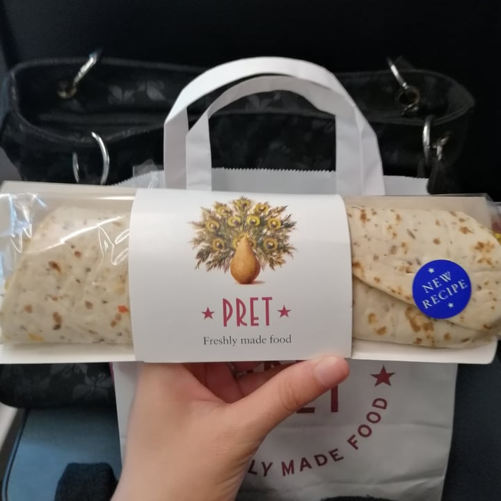 photo of Pret A Manger Falafel Avo & Chipotle Wrap shared by @bradipina on  18 May 2022 - review
