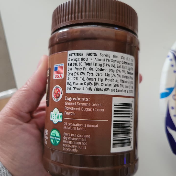 photo of Sesame King Chocolate Tahini Spread shared by @pigsareawesome on  23 May 2022 - review