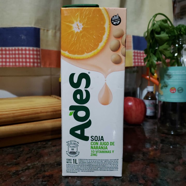 photo of Ades Leche De Soja Sabor Naranja shared by @an77ihumanx on  26 Feb 2021 - review