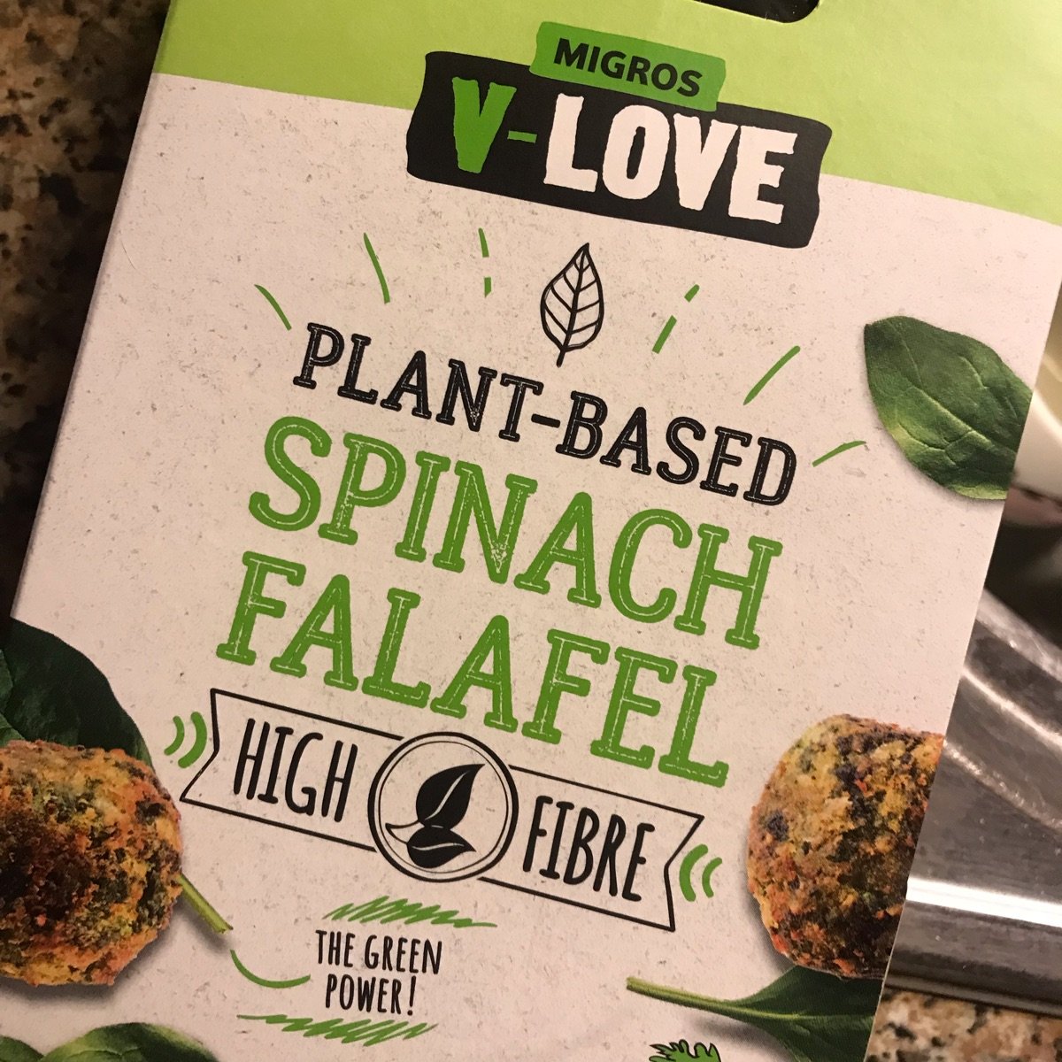 Spinach Falafel from Migros V-Love - Vegan Product Reviews & Ratings ...