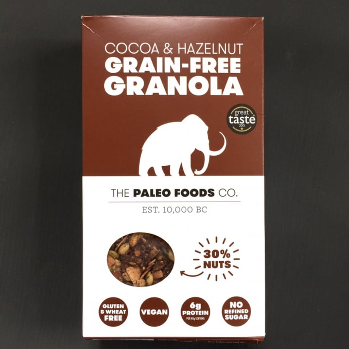 review photo of The Paleo foods Company Cocoa & Hazelnut Grain free Granola shared by @jtreal on 03 Apr 2020 - review