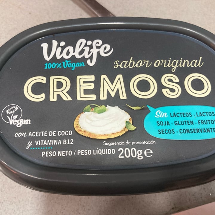 photo of Violife Queso de untar shared by @plantb on  22 Jan 2022 - review