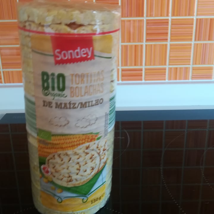 photo of Sondey Bio tortitas de maiz shared by @mvf2010 on  07 Aug 2022 - review