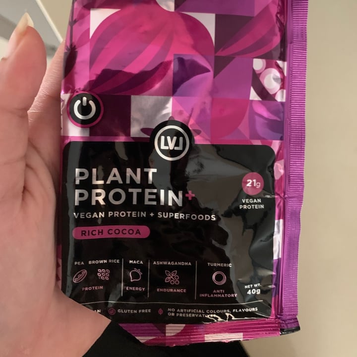 photo of LVL Life Plant Protein+ shared by @avegangirl on  20 May 2020 - review