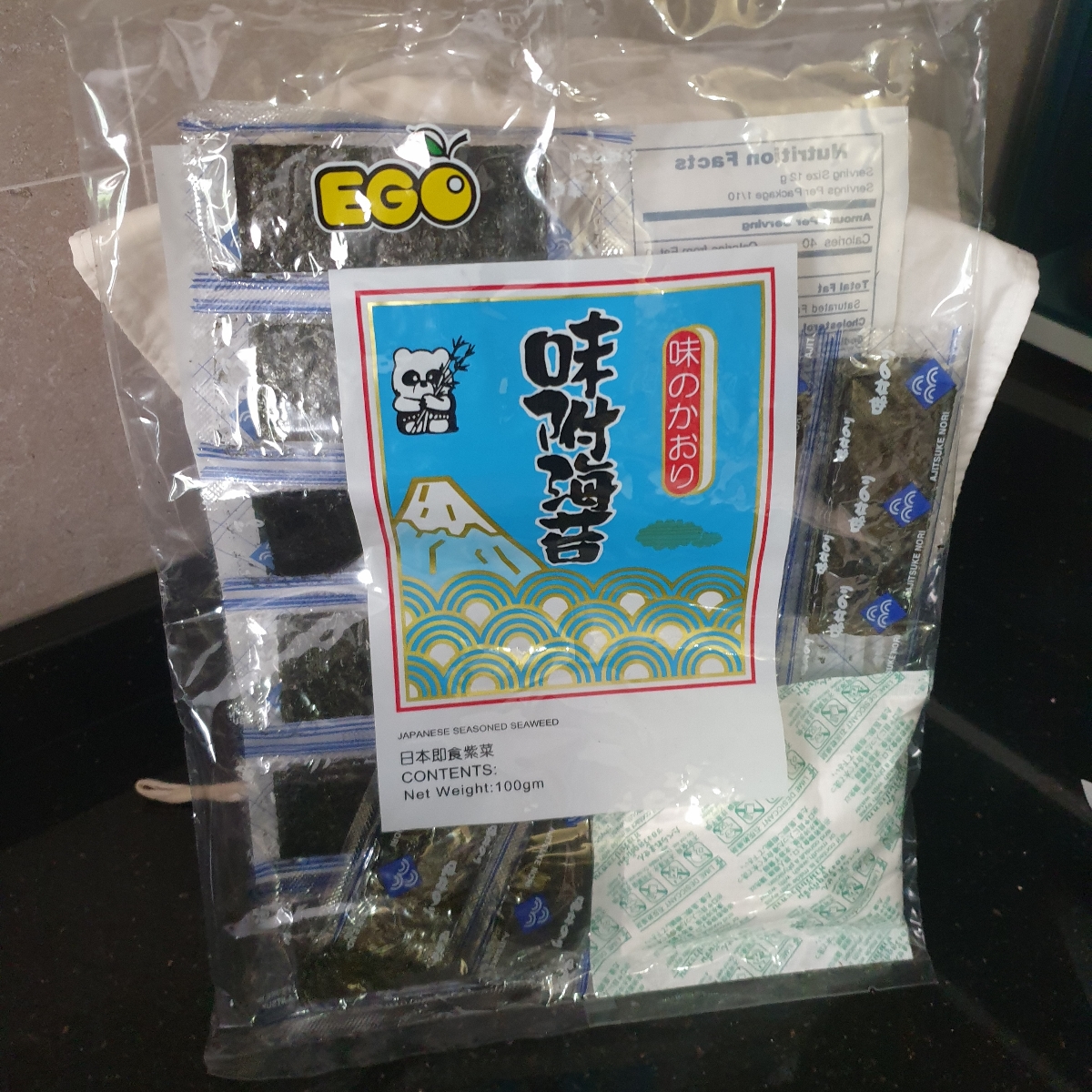 Ego Dried seasoned seaweed Reviews abillion
