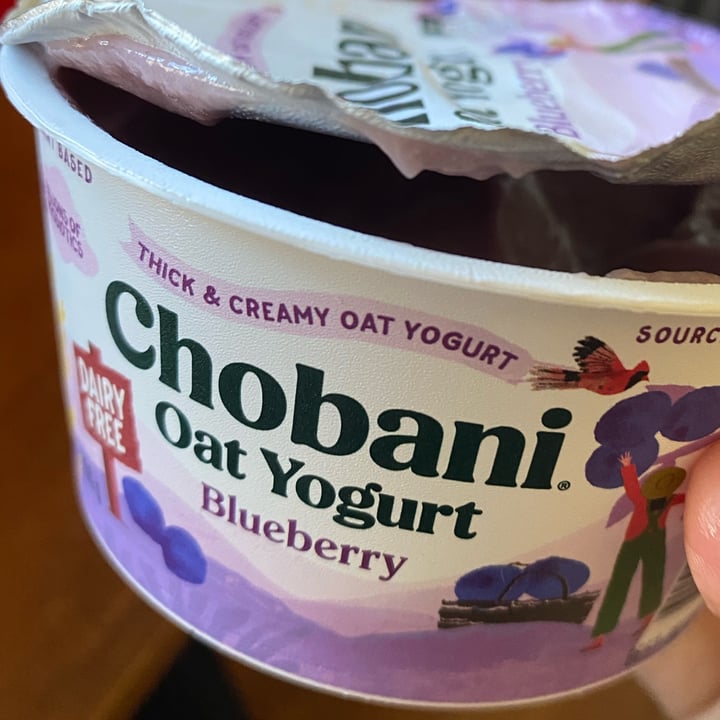 photo of Chobani Oat Chobani Oat yoghurt blueberry shared by @salomaeveggie on  20 Aug 2022 - review