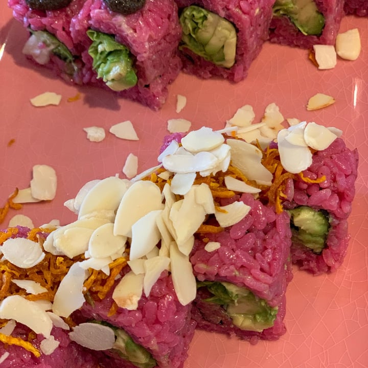 photo of Nima Sushi Pink vegan shared by @megmatt on  12 Mar 2022 - review