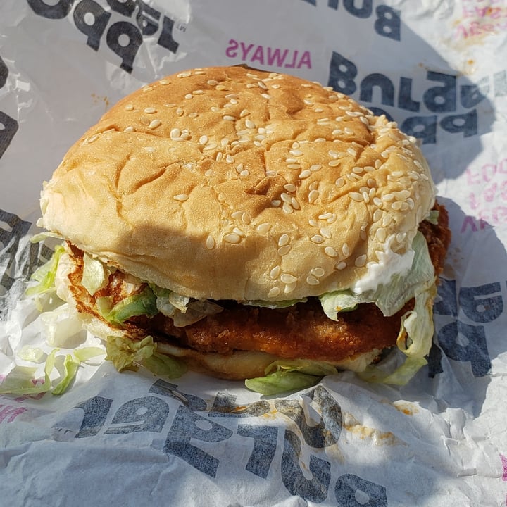 photo of Odd Burger Buffalo ChickUN sandwich shared by @metalmel666 on  14 Sep 2021 - review
