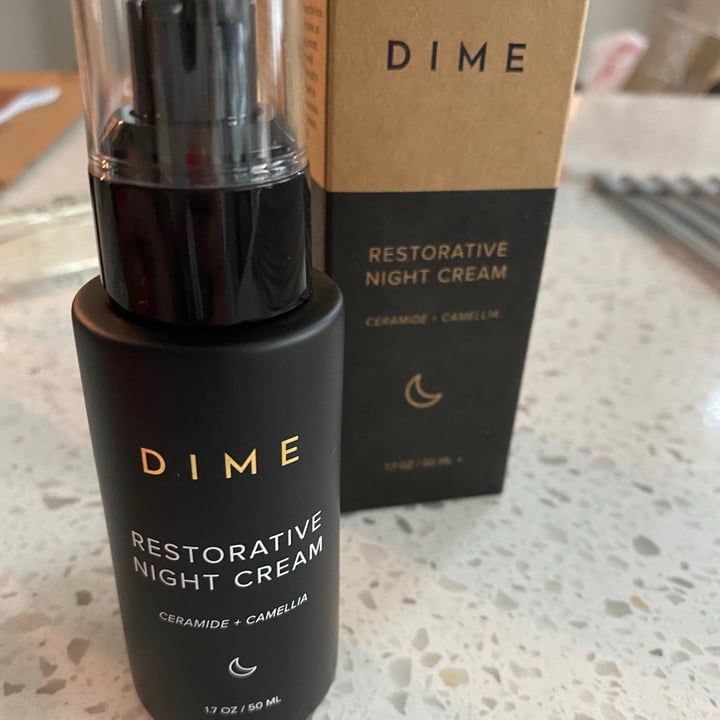 review photo of Dime Beauty Restorative Night Cream shared by @ashleynyy on 28 Aug 2021 - review