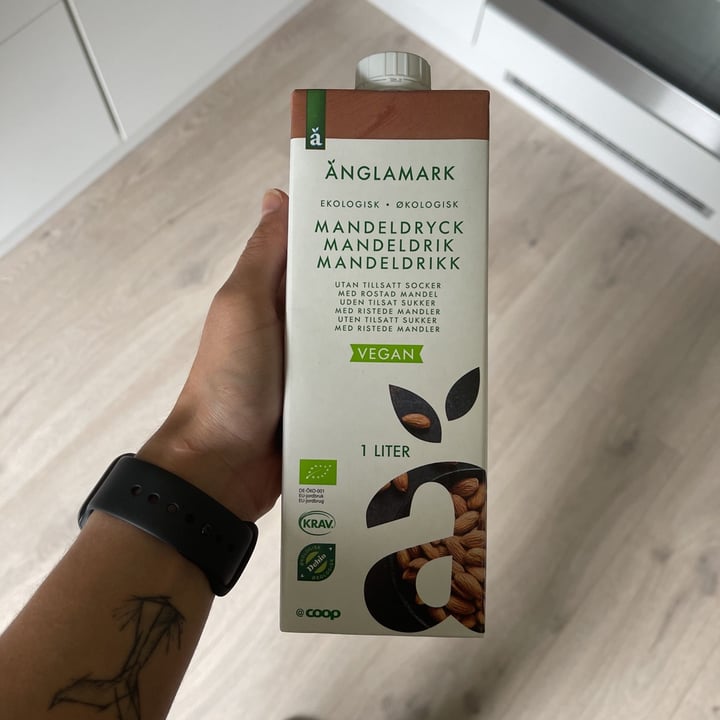 photo of Änglamark Almond milk shared by @anniessecrets on  10 Aug 2021 - review