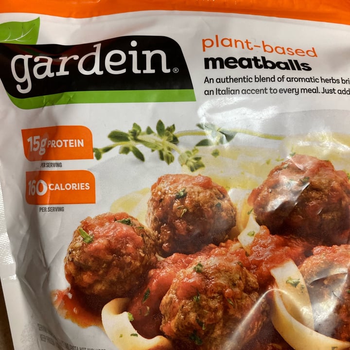 photo of Gardein Classic Meatless Meatballs shared by @jlnomeatplease on  14 May 2022 - review