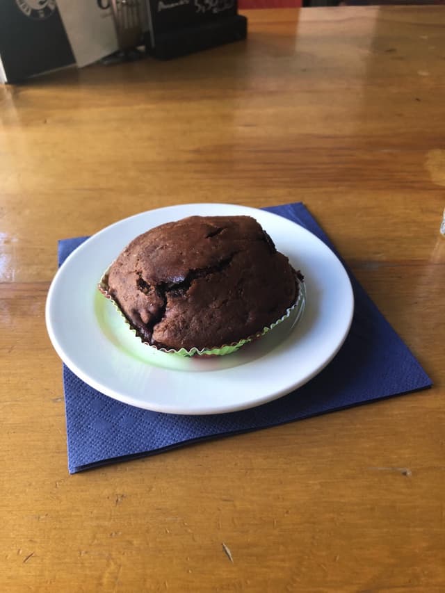 Photo of the dish “Chocolate-cherry muffin”