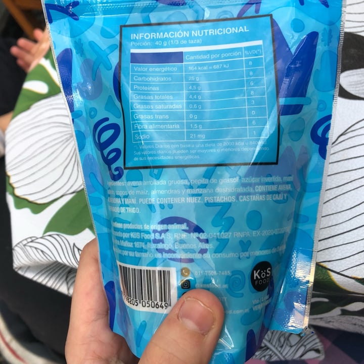review photo of Kos Food Granola Tradicional shared by @agosluciani on 31 Oct 2021 - review