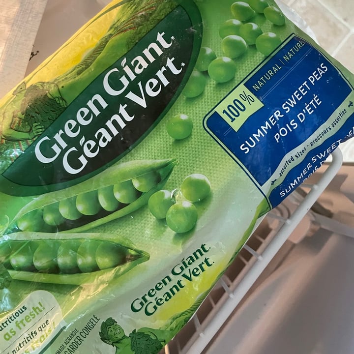 photo of Green Giant Summer Sweet Peas Canned shared by @vegangirl4life on  13 Jun 2021 - review