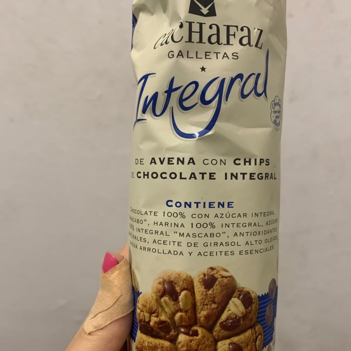 photo of Cachafaz Galletas Integral De Avena Con Chips De Chocolate shared by @aldanavegana on  22 Jan 2021 - review