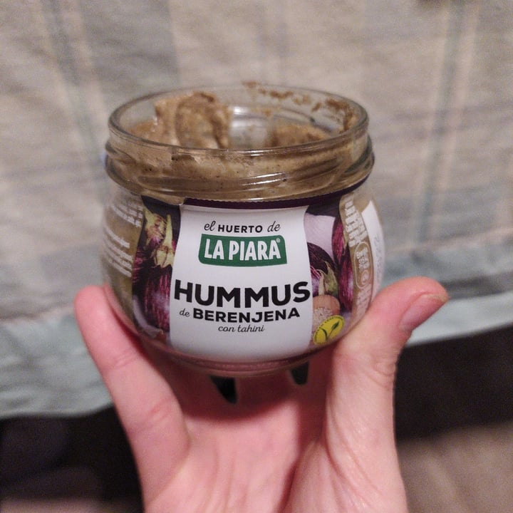 photo of La Piara Hummus De Berenjena shared by @teresaoggar on  31 Dec 2020 - review