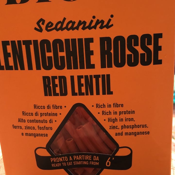 photo of Biori Biori' Sedanini di Lenticchie Rosse Bio shared by @lalisa on  21 Sep 2022 - review