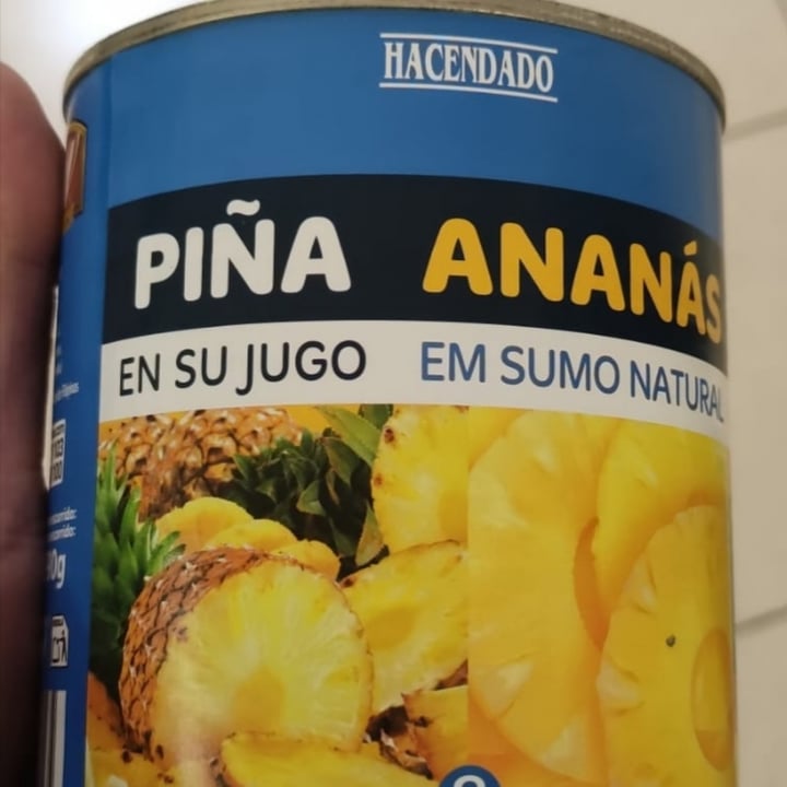 photo of Hacendado Piña en su jugo shared by @inmaeternament on  26 Feb 2022 - review