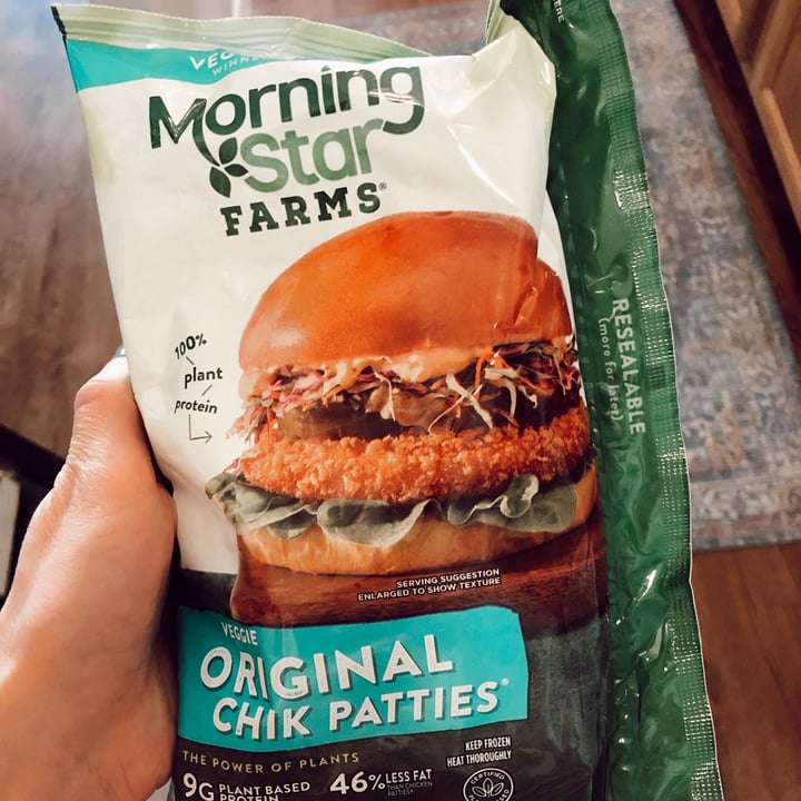 photo of MorningStar Farms Original Chik Patties shared by @melissamccaddon on  30 Dec 2020 - review