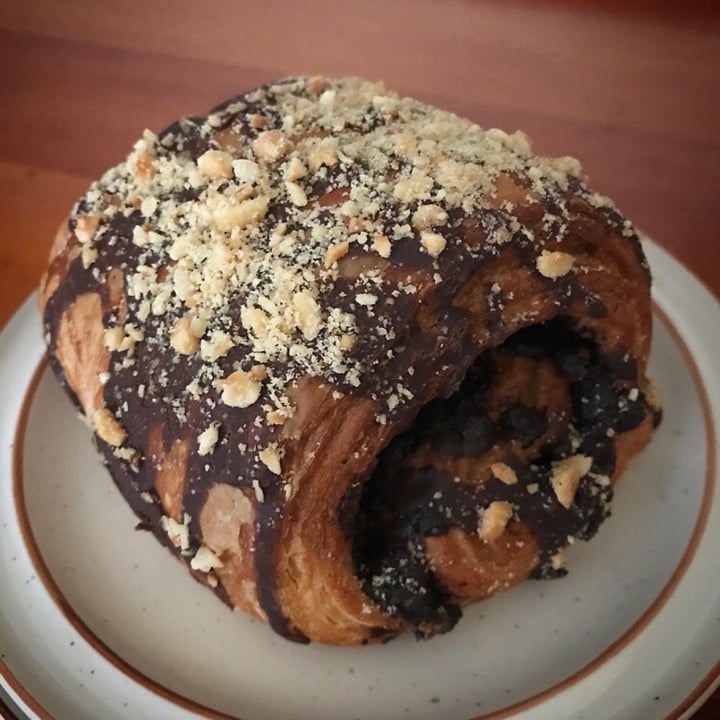 photo of Dolce Bakery Pain au Chocolat shared by @capetownvegan on  26 Jun 2021 - review