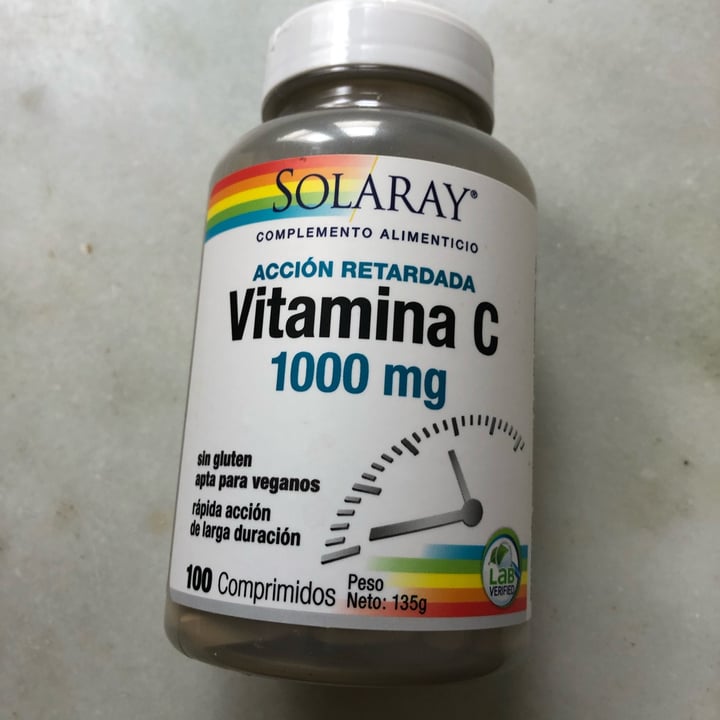 photo of Solaray Vitamina C shared by @juanagilcabrera on  11 Oct 2021 - review