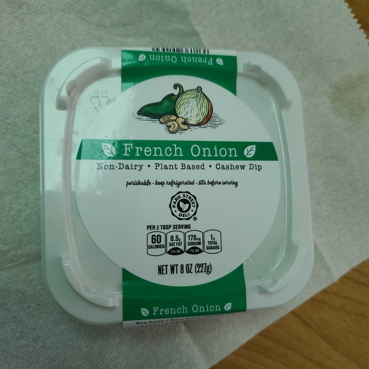 photo of Park Street Deli french onion cashew dip shared by @greenteabean on  07 Sep 2022 - review