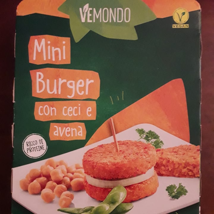 review photo of Vemondo Mini Burger Con Ceci e Avena shared by @giuliaval on 15 Jun 2022 - review