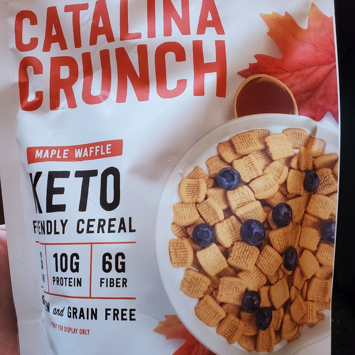 photo of Catalina Crunch Catalina Crunch: Maple Waffle Cereal shared by @klarina on  16 May 2020 - review