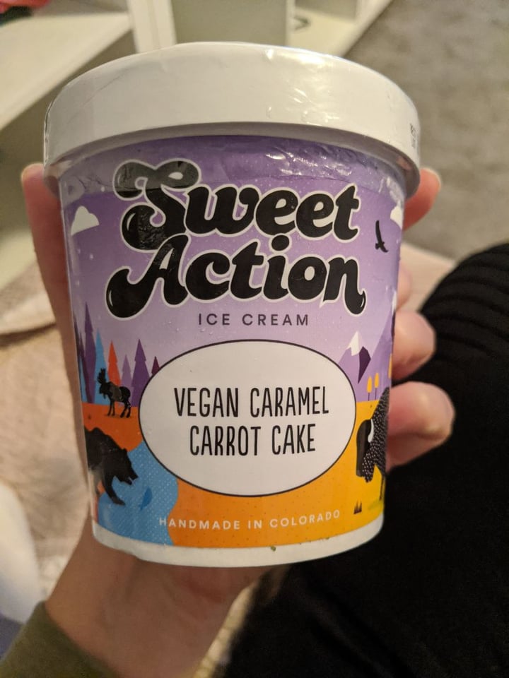 photo of Sweet Action Vegan Caramel Carrot Cake shared by @chazzaw on  03 Feb 2020 - review