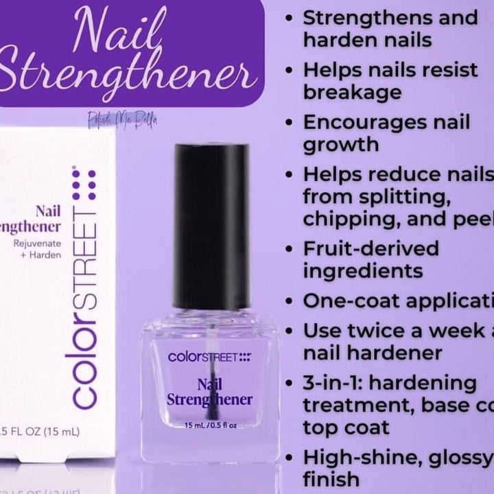 Color Street Nail Strengthener Review abillion