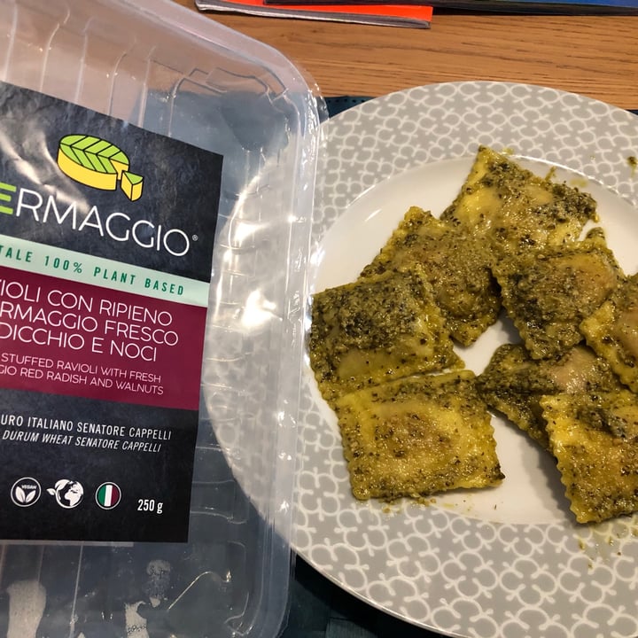 photo of Fermaggio Ravioli radicchio e noci shared by @evntrz on  13 Dec 2020 - review