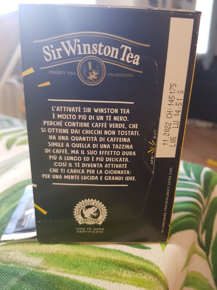 review photo of Sir Winston Tea Attivaté Mate + Limone shared by @elielegibo on 10 Feb 2020 - review