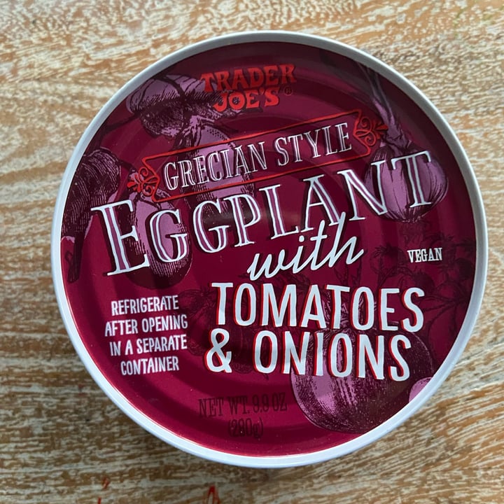 photo of Trader Joe's Grecian Style Eggplant With Tomatoes And Onions shared by @anna-vegan2021 on  01 Apr 2022 - review