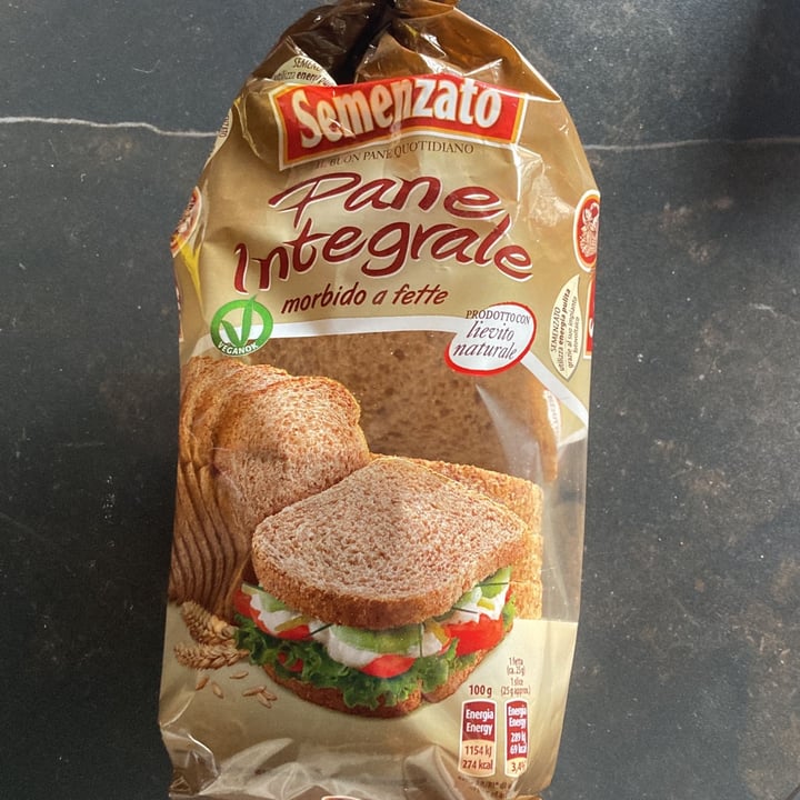 photo of Semenzato Pane integrale shared by @alessiaaap on  31 Mar 2022 - review