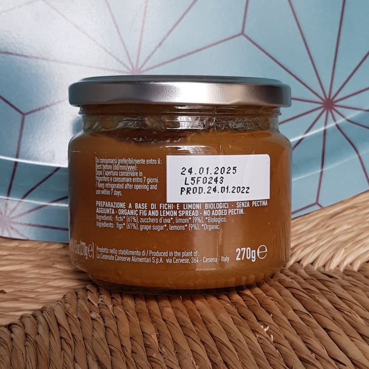 photo of Alce Nero Composta a Base di Fichi e Limoni Biologici shared by @zampalgot on  03 Sep 2022 - review