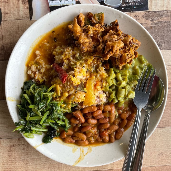 photo of NUS Science Canteen (Frontier Phase 1) Rice with Vegetables (Indian stall) shared by @vishakha on  29 Jul 2022 - review