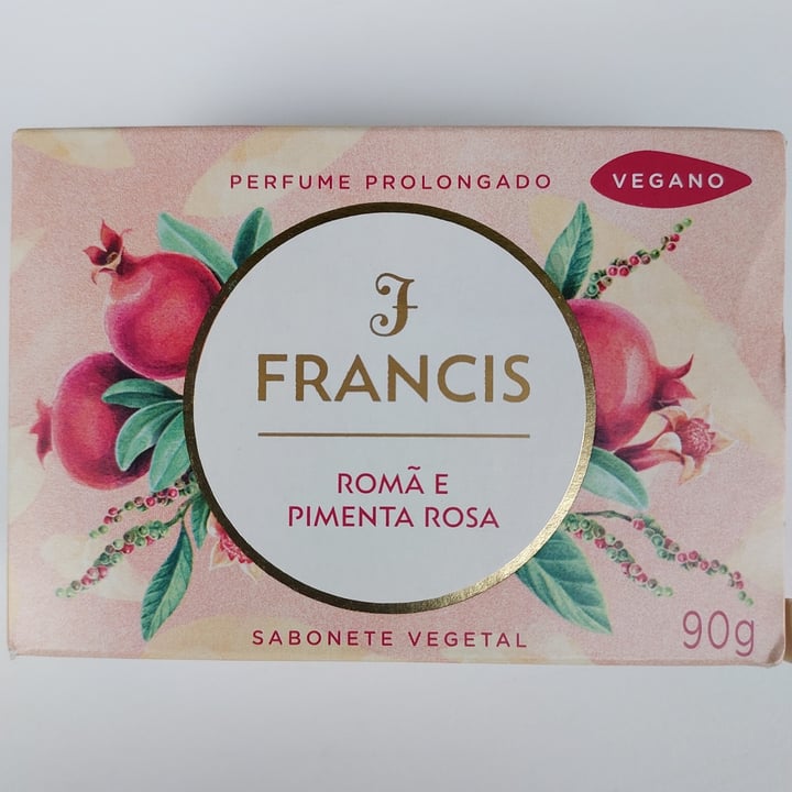 photo of Francis Sabonete Vegano Romã e Pimenta Rosa shared by @jasmim on  04 Oct 2022 - review