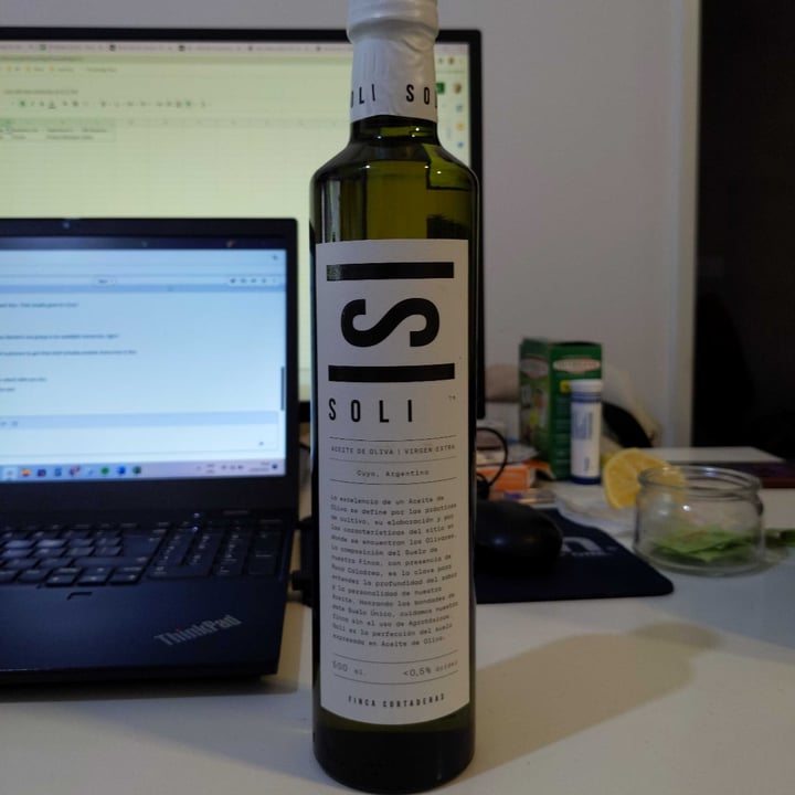 review photo of soli Aceite de Oliva Virgen Extra Agroecológico shared by @ailinmassa on 21 Oct 2022 - review