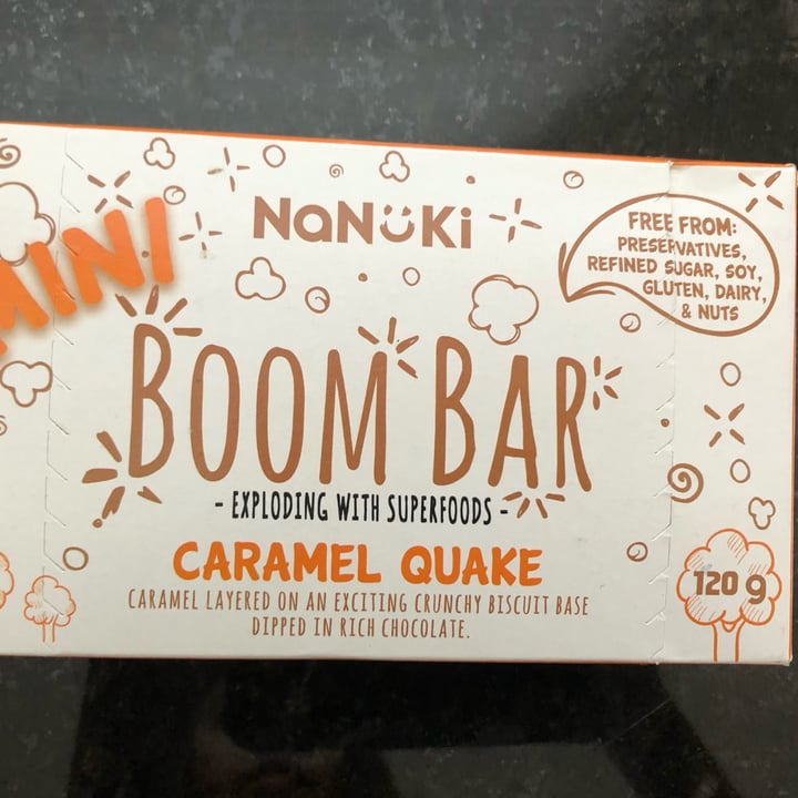 photo of Nanuki Boom Bar Caramel Quake shared by @saveg on  19 Dec 2021 - review