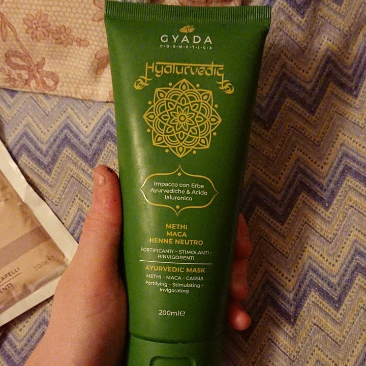 photo of Gyada Cosmetics Ayurvedic Mask - Fortificante shared by @giulynerin on  24 Mar 2022 - review