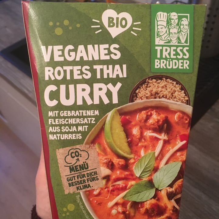 review photo of Tress Brüder Veganes Rotes Thai curry shared by @linapina on 01 Nov 2020 - review