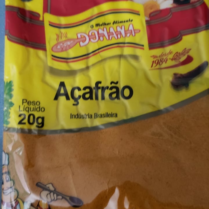 review photo of Donana açafrão shared by @nilzaleiteferreira on 04 Jul 2022 - review