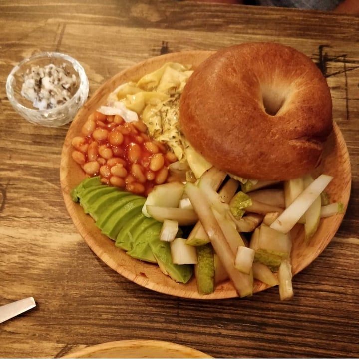 photo of Ohms Cafe & Bar Vegan all day breakfast shared by @veggieinhongkong on  27 Nov 2020 - review