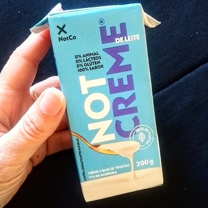 photo of NotCo Not Creme de Leite shared by @feveg on  02 Sep 2022 - review