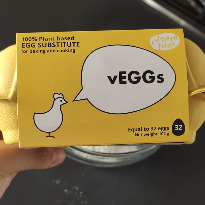 photo of Cultured Foods Egg Substitute shared by @chiarasciaudo on  27 Aug 2022 - review