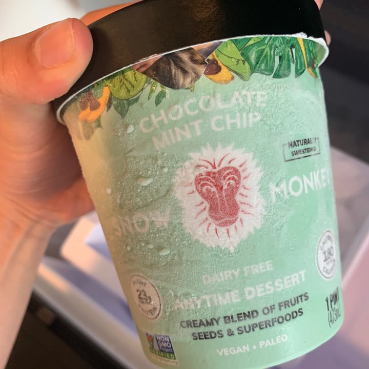 photo of Snow Monkey Chocolate Mint Chip shared by @senatorjarjarbinks on  27 Jul 2021 - review